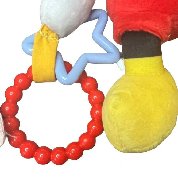 Mickey‎ & Minnie Mouse On-the-Go Activity Plush Stroller Attachment Baby Toy NWT - Picture 4 of 15